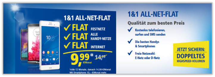 1und1 - All-Net-Flat