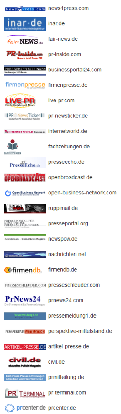 TMG24 Presseartikel in 250 Online Portalen