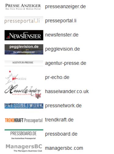 TMG24 Presseartikel in 250 Online Portalen